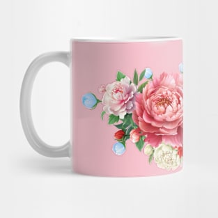 Peony flowers Mug